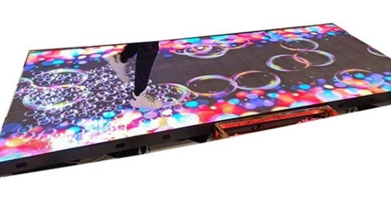 P6.25 ฟลอร์เต้นรำแบบโต้ตอบจอแสดงผล LED 720Hz Antiwear สำหรับร้านค้าปลีก