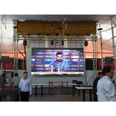 180W/ M2 ความสว่างสูง เช่าจอ LED 1R1G1B LED Screen Die Casting อลูมิเนียม