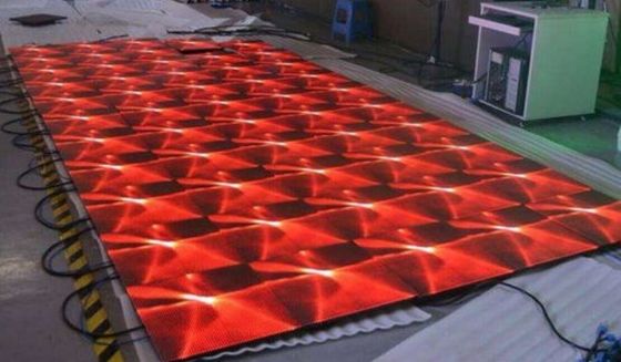 พื้นเต้นรำ LED ODM P4.81 น้ำหนักเบา ทนทาน สำหรับงานอีเวนต์
