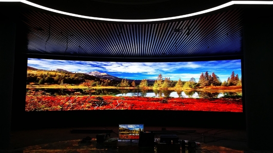 ผนังวิดีโอให้เช่าจอแสดงผลขนาด 500 X 500 มม. มุมมองภาพมุมกว้าง 3840hz