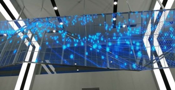 จอแสดงผล LED แบบกระจกใส SMD2020 1/ 16scan