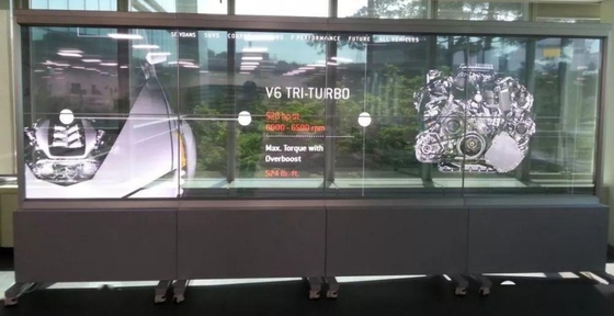 9245 พิกเซลหน้าจอแสดงผลแบบมืออาชีพโปร่งใส 5000cd 10.4mm