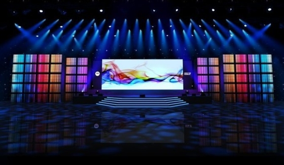 P3.91mm หน้าจอ Led ในร่มงานแต่งงาน 1/16 สแกน 65410 พิกเซล 1200Hz