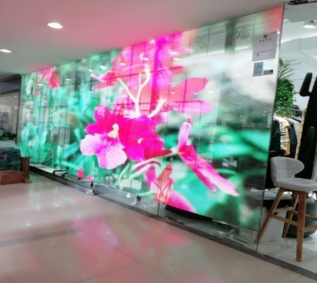 หน้าจอแสดงผลหน้าต่าง LED ด้านหลัง 16.7 ล้านล้าน 220W / M2 P7.8 ความสว่างสูง