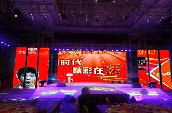 720hz P4.81mm โมดูลหน้าจอ Led อิเล็กทรอนิกส์ 1R1G1B ป้ายดิจิตอล Led