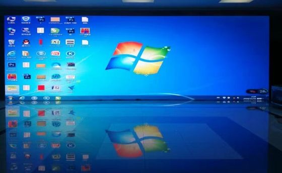 7680HZ P4.81mm โมดูลจอ LED อิเล็กทรอนิกส์ 1R1G1B ป้าย LED ดิจิตอล