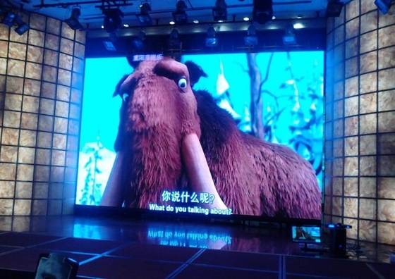 Longda Indoor Full Color Led Display แผงผนังวิดีโอ 1R1G1B 281 Trillion