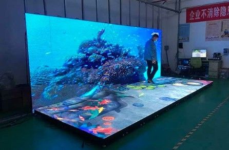 คอนเสิร์ตประหยัดพลังงาน ไฟขึ้น LED พื้นเต้นรํา แพเนล Novastar 14bits
