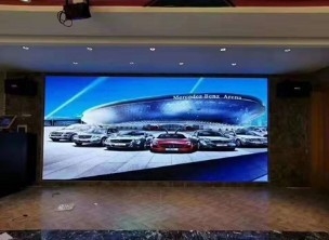 16.7 ล้านล้านจอแสดงผล LED แบบเต็มสีในร่ม P5 RGB Led Panels 1R1G1B 1/ 16 scan