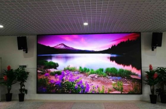 320 * 160 มม. จอแสดงผล LED แบบเต็มสีในร่ม 1920hz ถึง 3840hz