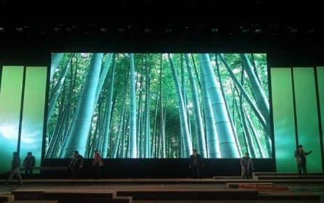 จอ LED เวทีฉากหลัง 65536 จุด/ตร.ม. แบบแขวน SMD RGB 3IN1