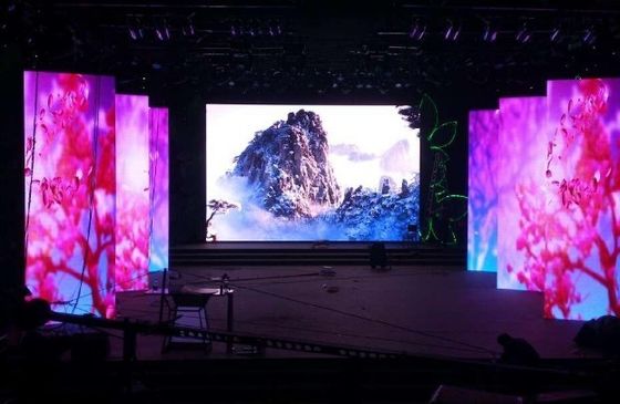 จอ LED เวทีฉากหลัง 65536 จุด/ตร.ม. แบบแขวน SMD RGB 3IN1