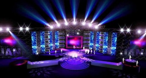 AC240V P2.97mm ฉากแต่งงานในร่มหน้าจอ Led 168x168