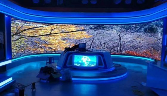จอแสดงผลโมดูล LED แบบยืดหยุ่น 3840Hz ติดตั้งด้วยแม่เหล็ก ISO14001