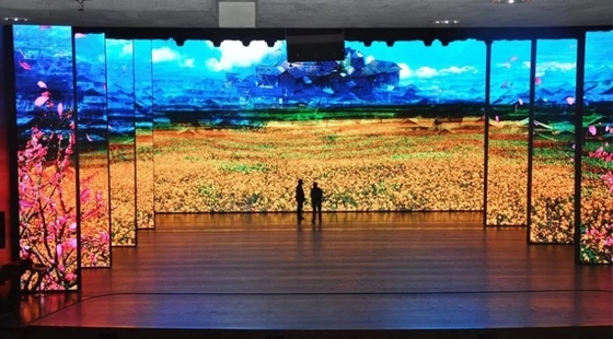 52x52 Pixels เช่าวิดีโอหน้าจอ Led Screen เวที 620nm ถึง 625nm