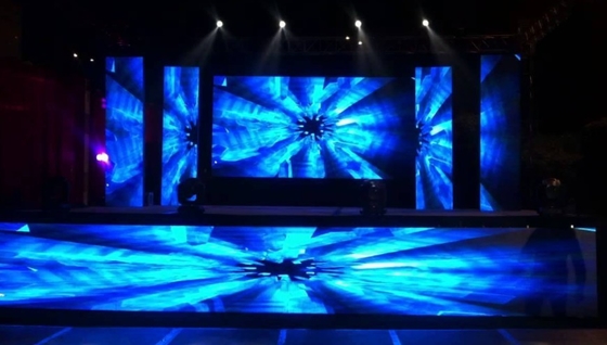 P3.91 หน้าจอฉากหลังของ Billboard Led Stage 65536 Dots