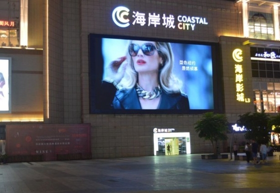 กันน้ำ IP65 P3 แผงจอแสดงผล LED กลางแจ้ง CCC