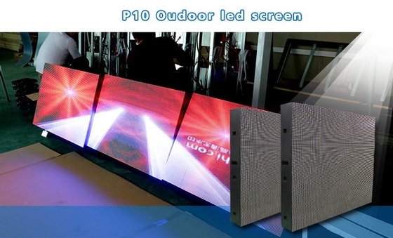 ISO14001 P5 จอแสดงผล LED กลางแจ้ง Nationstar 2121 การบำรุงรักษาด้านหน้า