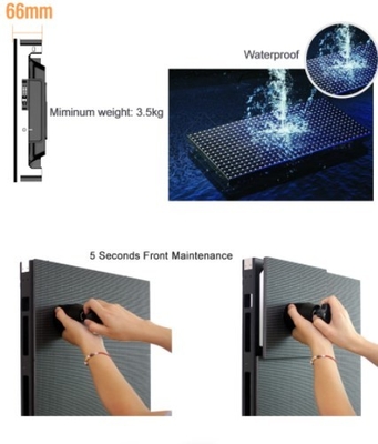 1920Hz 6mm Pitch Wedding Led Display สำหรับการแต่งงาน Meanwell