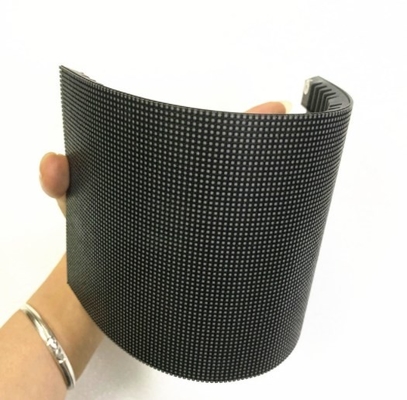 240 * 120 มม. LED โมดูลยืดหยุ่น P4 จอแสดงผลแบบพับได้ 1200Hz