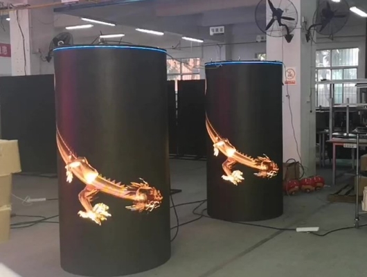 หน้าจอแสดงผลแบบยืดหยุ่น Longda Thin PH2.5mm Meanwell Video Wall Module
