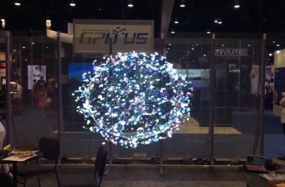 หน้าจอ LED กระจกใส Longda 3840Hz Refresh Rate ความสว่าง 5000cd/m2 ประกอบด้วย LED 1R1G1B สำหรับเช่าหรือติดตั้งถาวร