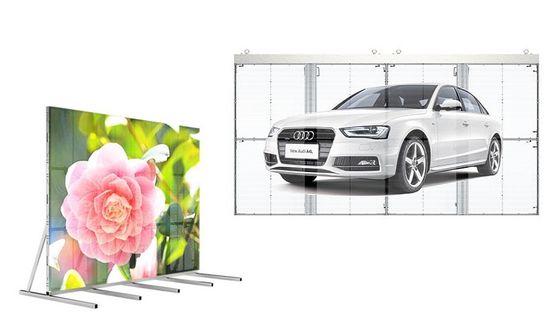 หน้าจอ LED กระจกโปร่ง P3.91mm Holographic Series Refresh 3840Hz