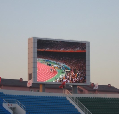 ODM P4 กำแพงวิดีโอ Led กลางแจ้ง ISO14001 1R1G1B โฆษณา Led Billboard