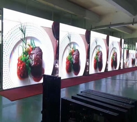 P1.875 จอแสดงผล LED Pitch Pixel ขนาดเล็ก AC110V ถึง 240V สำหรับแอนิเมชั่น