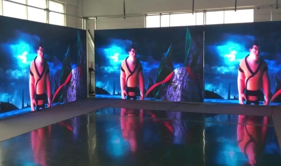 P3 1/20 สแกน 900cd / M2 ผนังวิดีโอ LED กลางแจ้งขนาดใหญ่หน้าจอแสดงผล Plexiglass