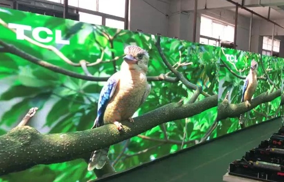 Full Color P3.91 500x1000mm เช่าจอแสดงผล LED ผนังวิดีโอ LED ในร่มกลางแจ้ง