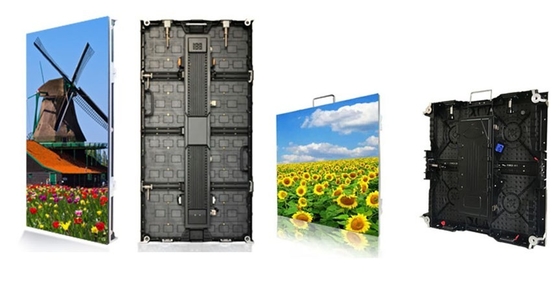 Full Color P3.91 500x1000mm เช่าจอแสดงผล LED ผนังวิดีโอ LED ในร่มกลางแจ้ง