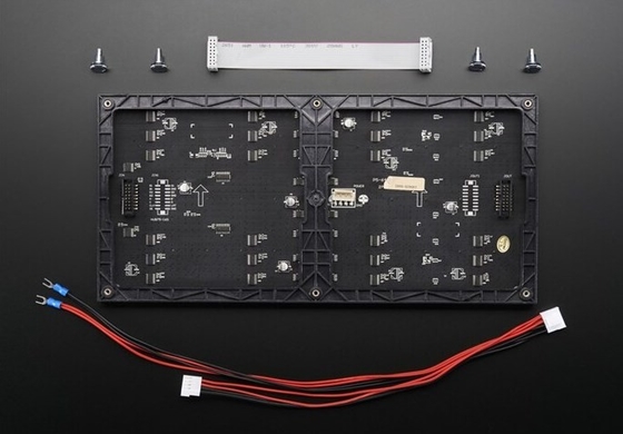 P4 โมดูลจอแสดงผล LED SMD 256x128 มม. โมดูลหน้าจอ LED กลางแจ้ง