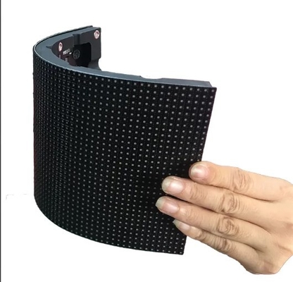 หน้าจอแสดงผล LED โค้ง 240X120 มม. SMD1515 แผงโมดูล LED ยืดหยุ่น P2 ในอาคาร