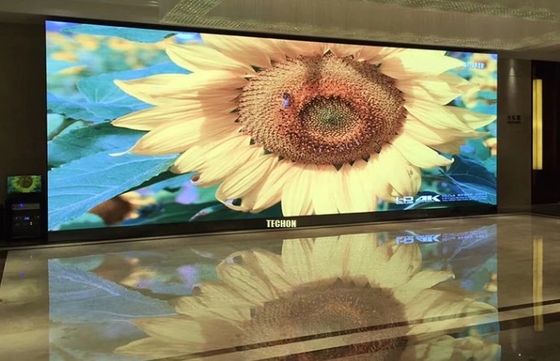 P3.91 หน้าจอฉากหลัง LED ฉากหล่ออลูมิเนียม 250X250 มม. ภาพสดใสที่ชัดเจน