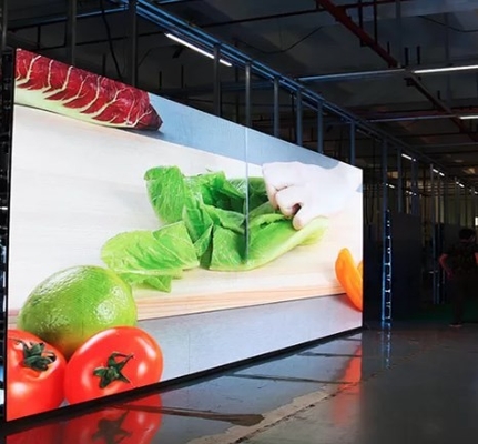 P3.91 หน้าจอฉากหลัง LED ฉากหล่ออลูมิเนียม 250X250 มม. ภาพสดใสที่ชัดเจน