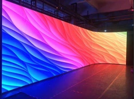 P3.91 หน้าจอฉากหลัง LED ฉากหล่ออลูมิเนียม 250X250 มม. ภาพสดใสที่ชัดเจน
