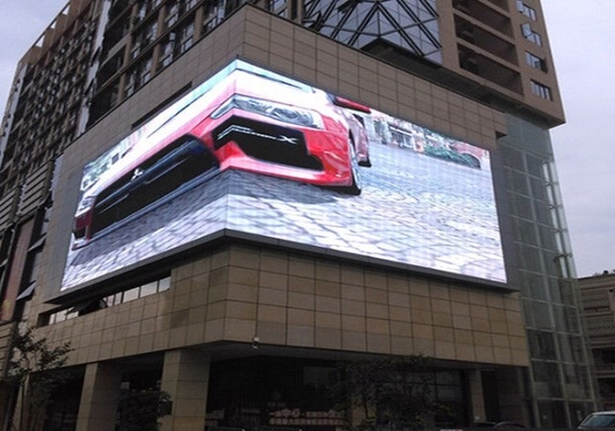HD Full Color P4 จอแสดงผล LED ที่ปรับแต่งได้กำแพงวิดีโอ LED กลางแจ้ง